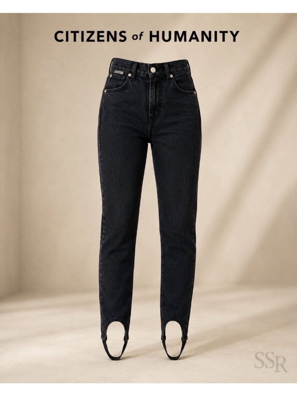 Citizens of Humanity Valerie High Rise Stirrup Jeans Shadow Breeze NWT Womens 23